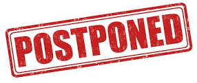 postponed